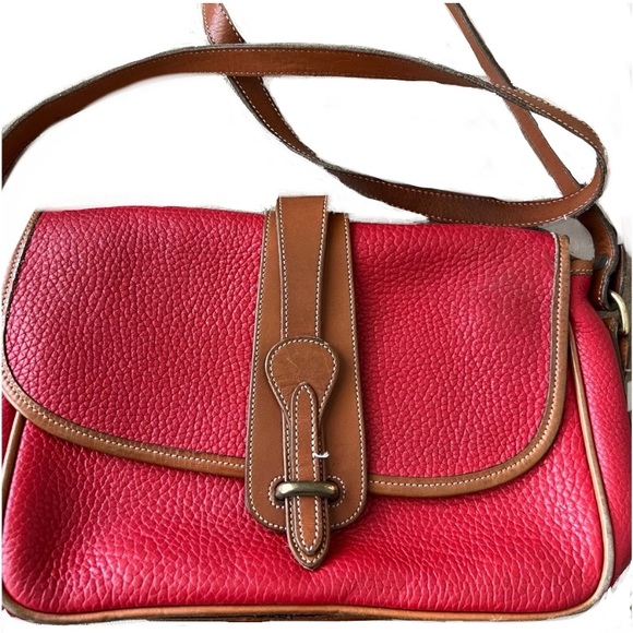 Dooney & Bourke Handbags - Dooney & Bourke Red Crossbody Bag